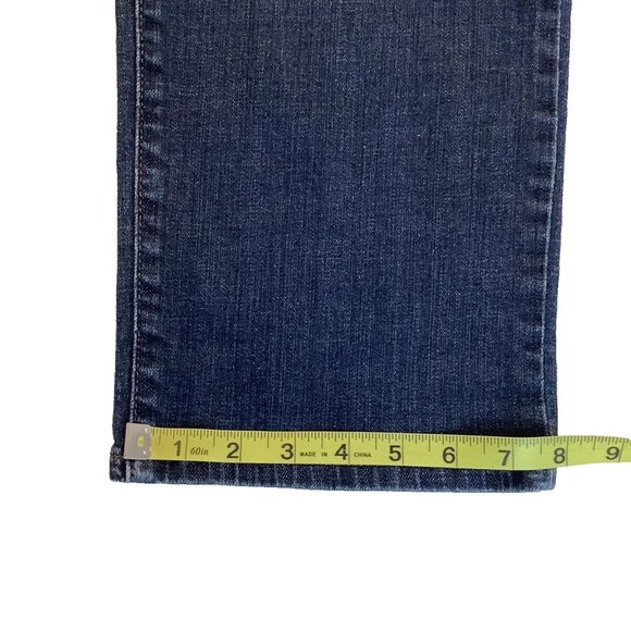 Levis 505 Womens Straight Leg High Rise Blue Denim Jeans Size Waist 36 - Picture 4 of 11
